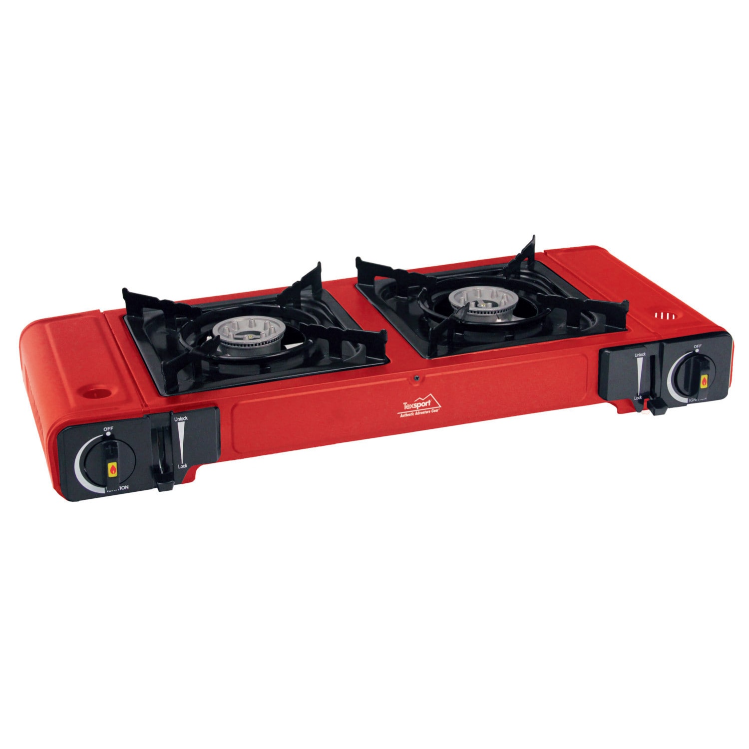 Texsport Portable Twin Adjustable Butane Stove