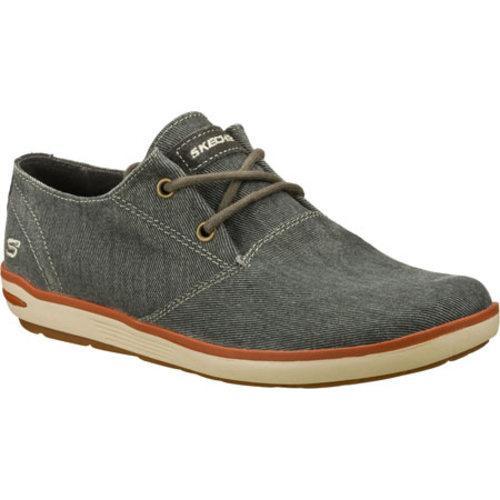 Mens Skechers Relaxed Fit Spencer Leandro Navy   Shopping