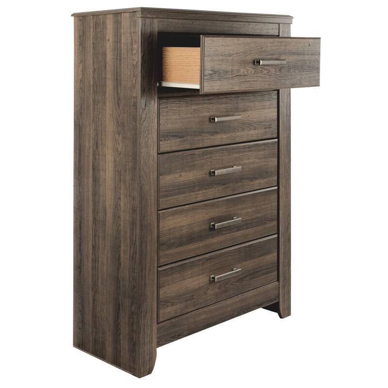 Signature Design by Ashley Juararo Brown Media Chest