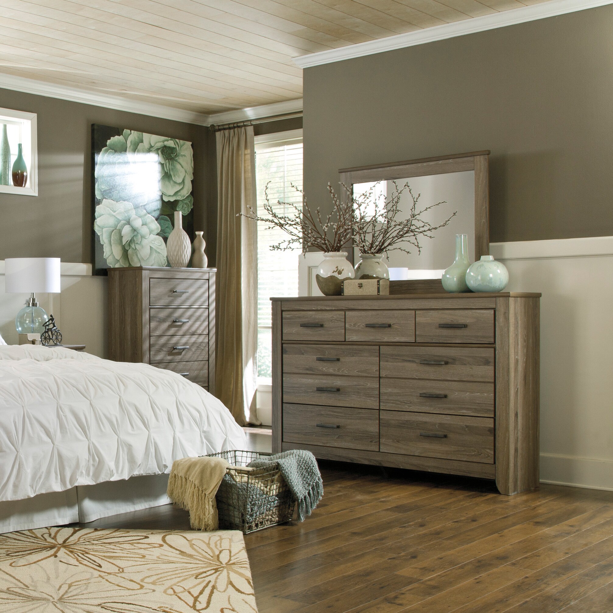 Signature Design by Ashley Zelen Grey Dresser - Bed Bath & Beyond - 9166454 Signature Design by Ashley Zelen Grey Dresser - Bed Bath & Beyond - 9166454