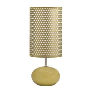 Signature Designs by Ashley Roni Polka Dotted Ceramic Table Lamp - Bed ...