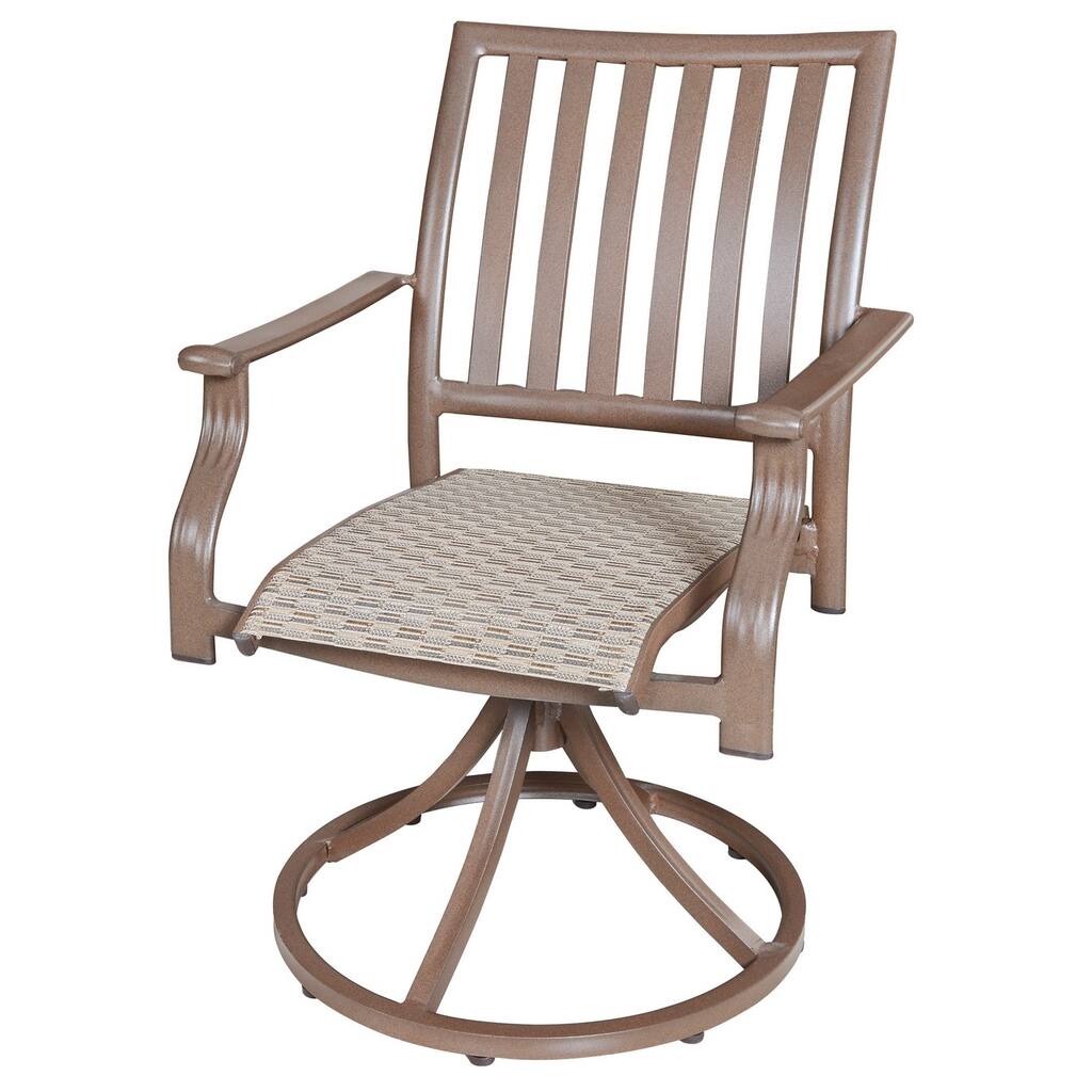 Panama Jack Island Breeze Swivel Rocking Dining Chair (Set of 2)