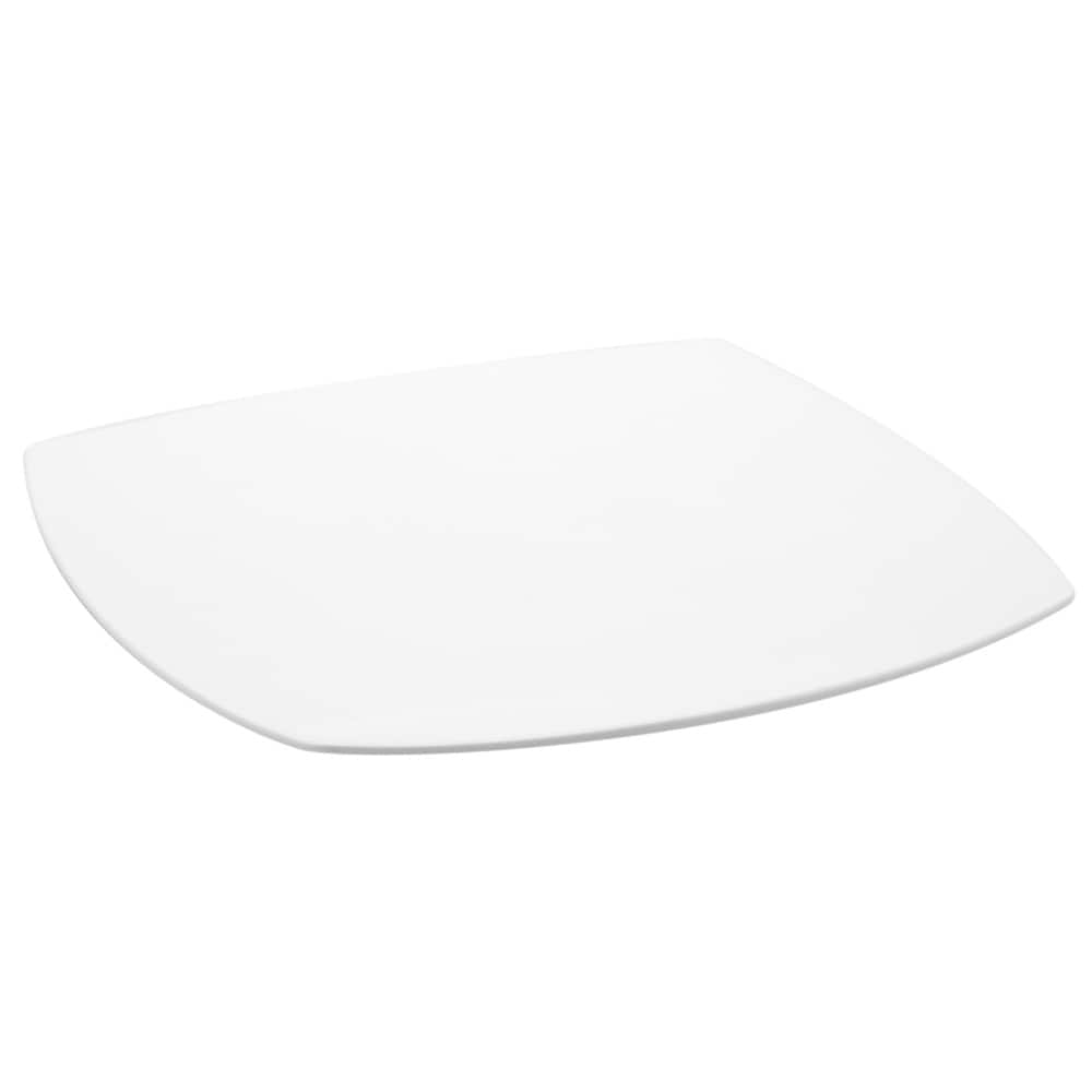 Red Vanilla Square Dinner Plate 10.75"