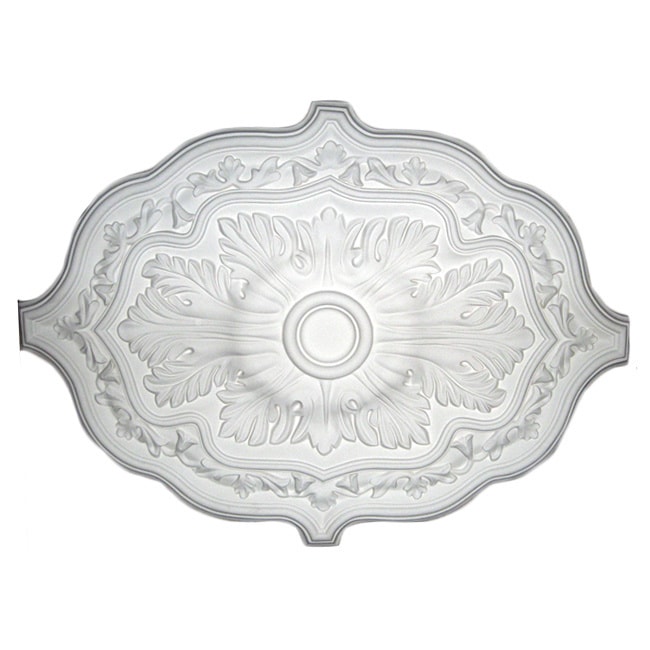 Shop 36 Inch Oval Eloquent Ceiling Medallion Overstock 9167088
