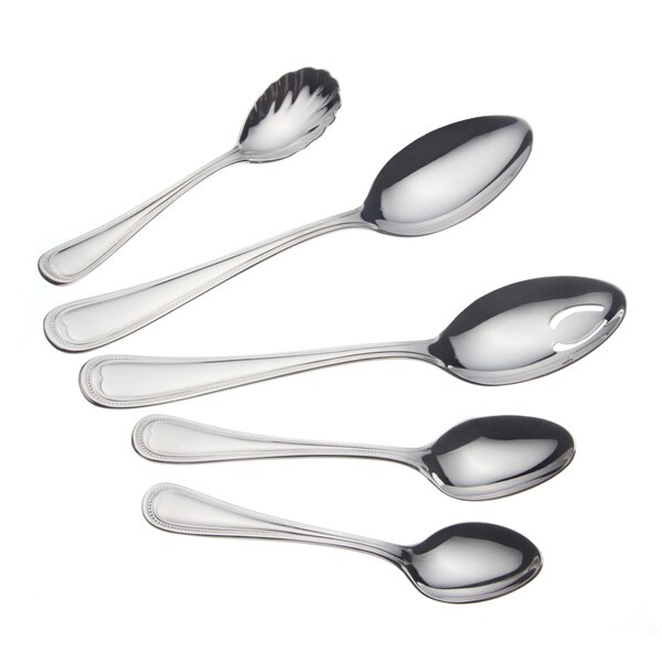 Reed & Barton Elegant Bead 18/10 Stainless Steel 65-piece Flatware