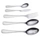 Reed & Barton Elegant Bead 18/10 Stainless Steel 65-piece Flatware Set ...