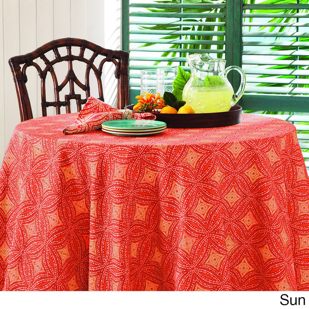 Tommy Bahama Shoreline Indoor/ Outdoor Table Cloth