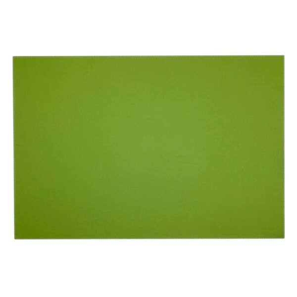 Shop Lime Green Leatherette 5 Piece Desk Set Overstock 9167977