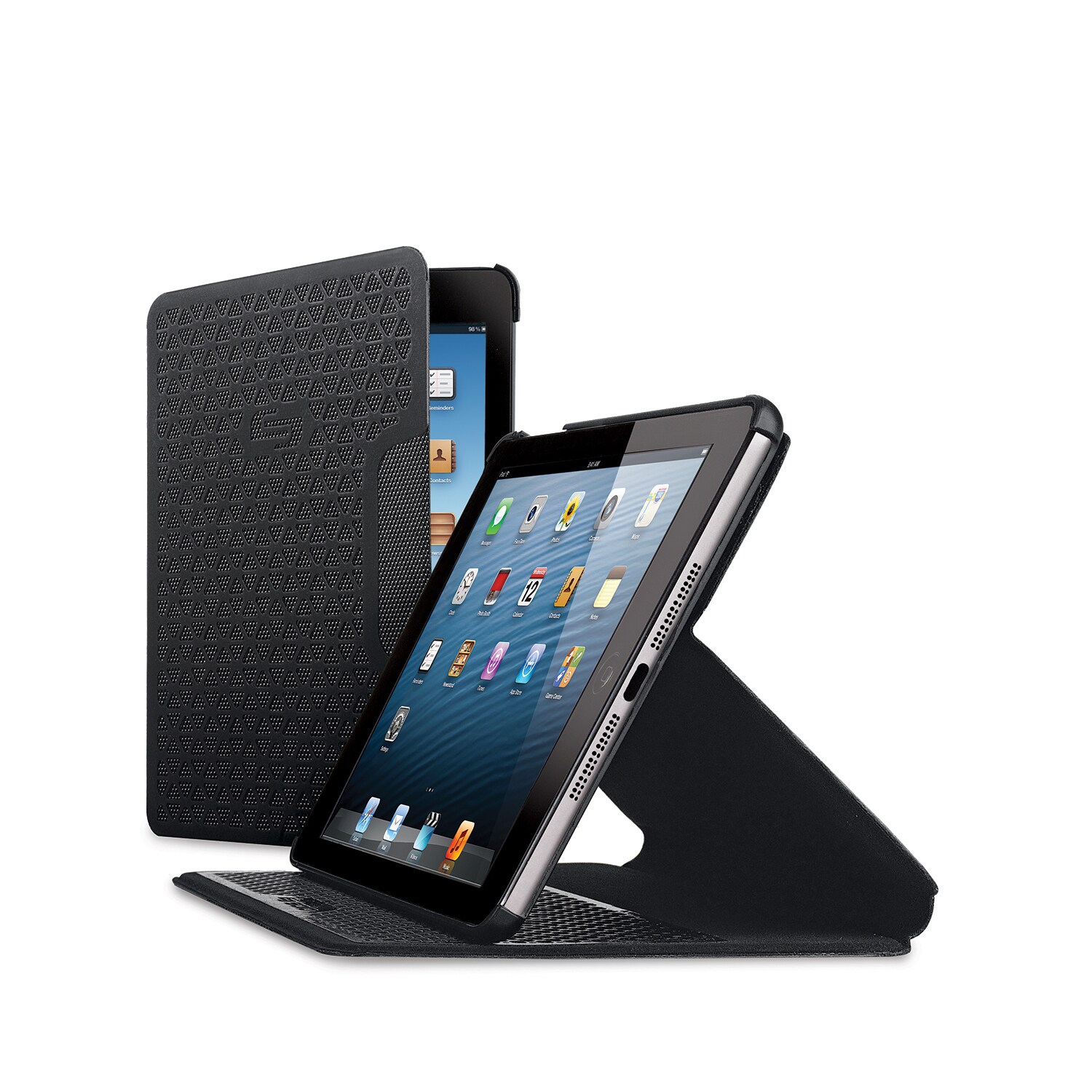 Solo Active Slim Black Ipad Mini Case And Viewing Stand