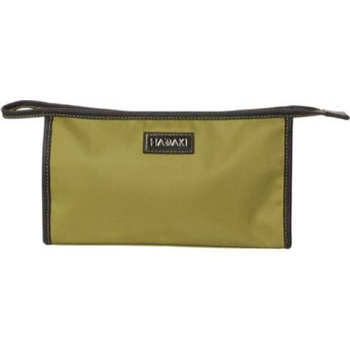 Womens Hadaki By Kalencom Sponge Nylon Toiletry Pod Moss Green