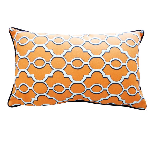 Handmade Viceroy Orange Pillow