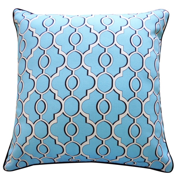 Handmade Viceroy Blue Pillow