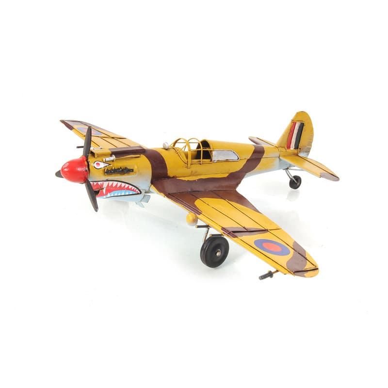 1941 Curtiss Hawk 81A 1:36 Model Plane