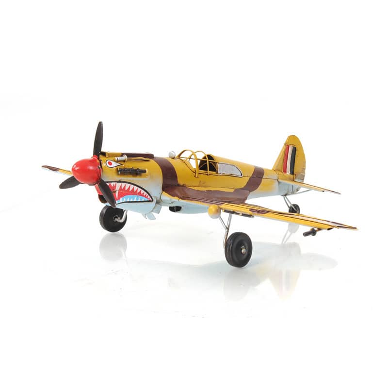 1941 Curtiss Hawk 81A 1:36 Model Plane