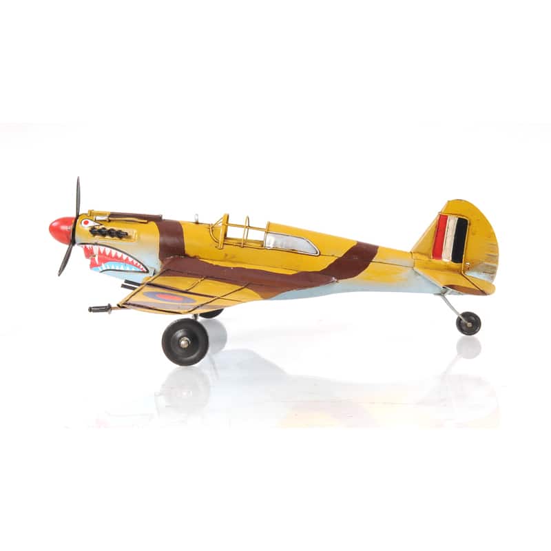 1941 Curtiss Hawk 81A 1:36 Model Plane
