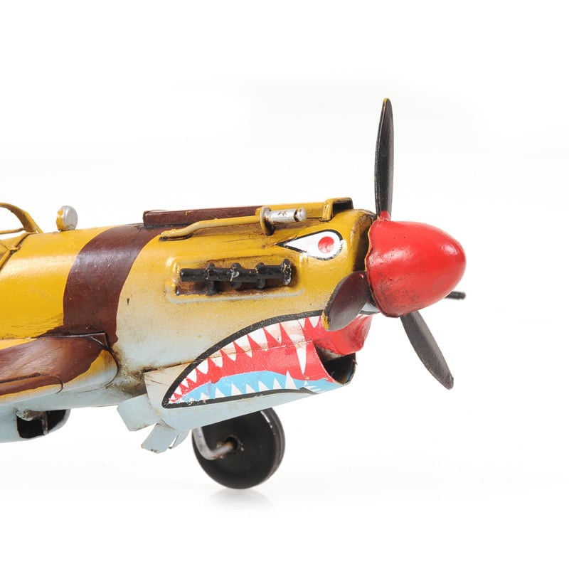1941 Curtiss Hawk 81A 1:36 Model Plane