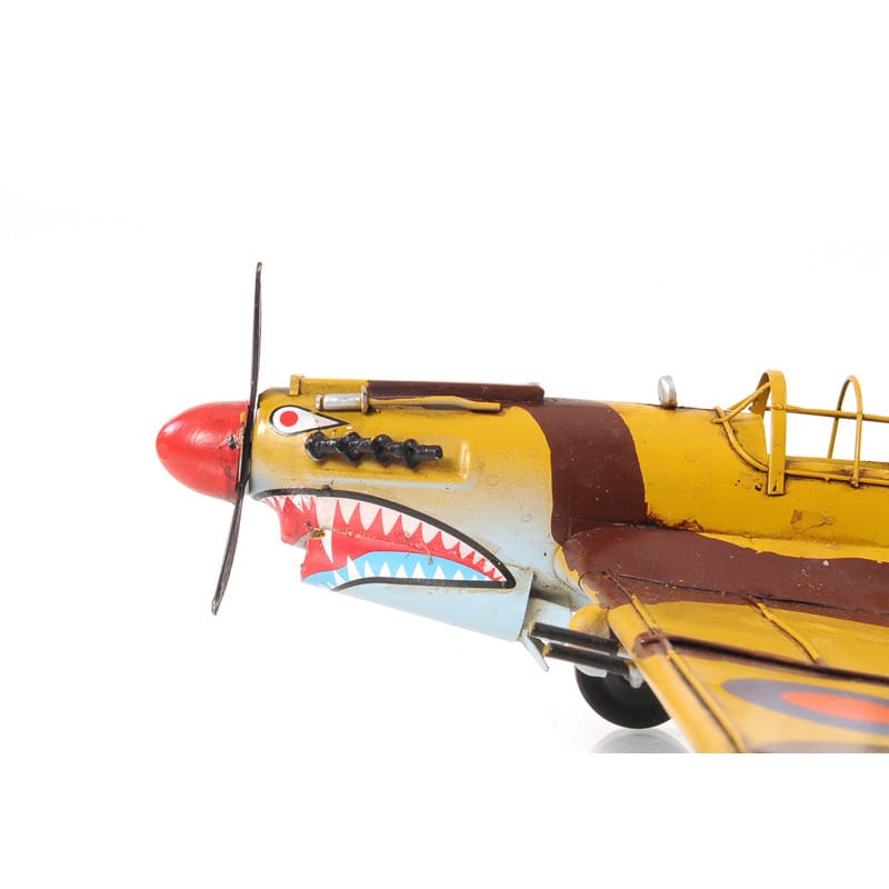 1941 Curtiss Hawk 81A 1:36 Model Plane