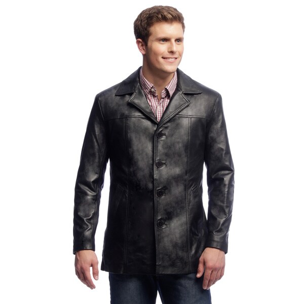 overstock men's leather jackets