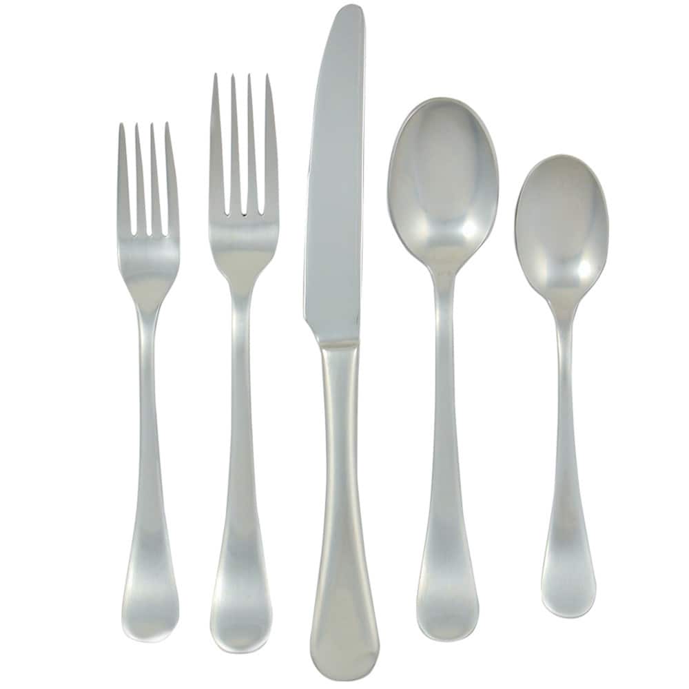 Ginkgo Bergen 20-piece Stainless Steel Flatware Set
