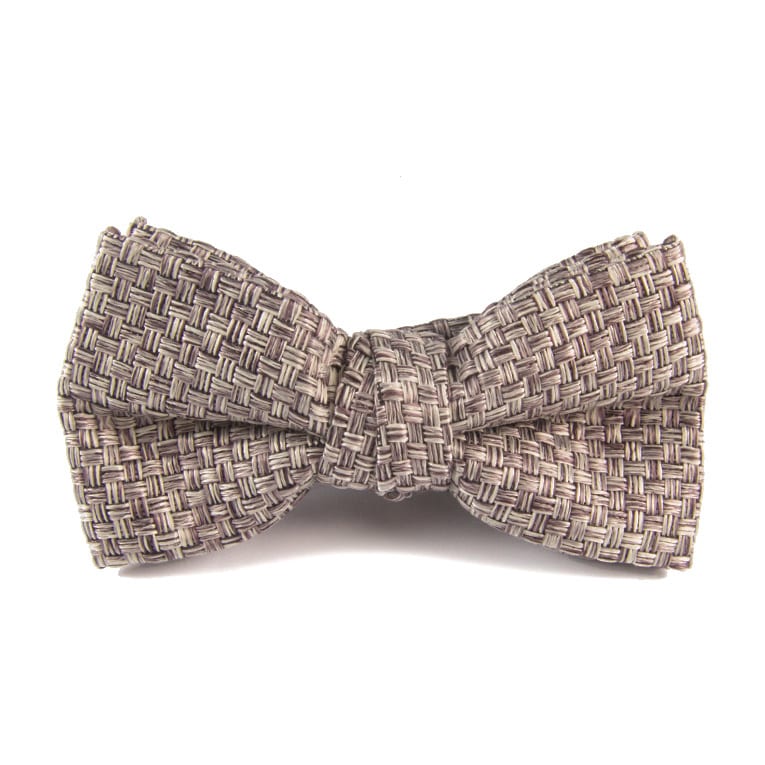 Platinum Champagne Pre Tie Bow Tie