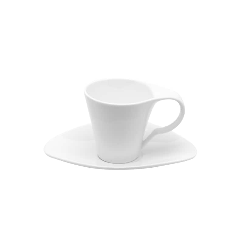Vanilla Fare Cup & Saucer 7oz Set of 6