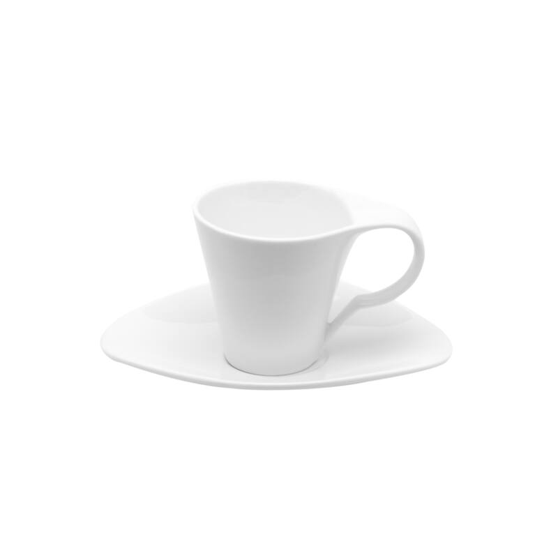 Vanilla Fare Cup & Saucer 7oz Set of 6 On Sale Bed Bath & Beyond