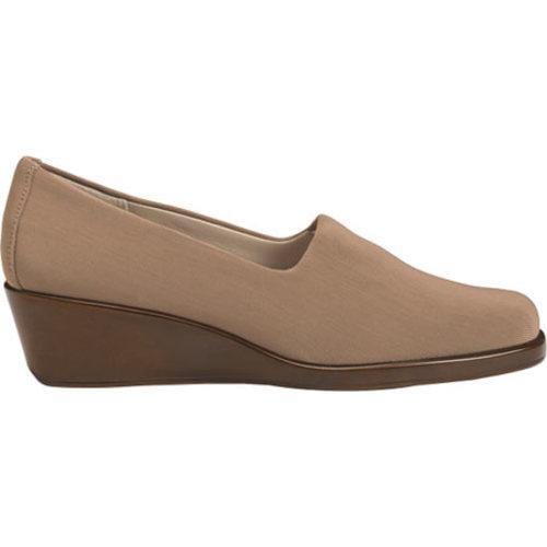 Women's Aerosoles Temptation Taupe Fabric Aerosoles Wedges