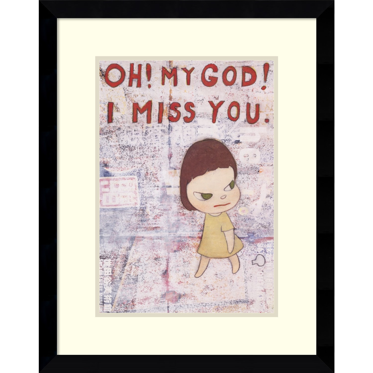 OH! MY GOD！ I MISS YOU. YOSHITOMO NARA Yoshitomo Nara. OH! MY GOD! I MISS YOU.. (2001) | MoMA