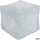 preview thumbnail 4 of 9, Fish Scales Outdoor/Indoor Decorative Cube Pouf