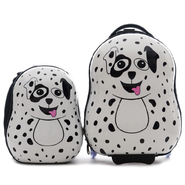 Cuties   Pals Childrens Pupster Dalmatian Hardside Luggage Set