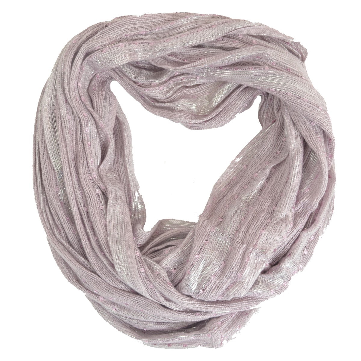 Womens Glitz Infinity Scarf