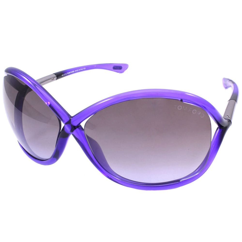 Tom Ford Womens Tf9 Whitney 78Z Shiny Lilac Plastic Fashion Sunglasses