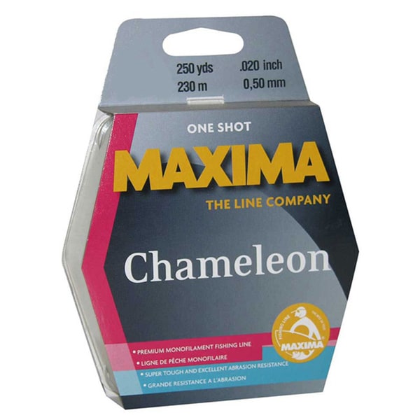 Maxima One Shot Spool Chameleon 220 yard Monofilament Fishing Line