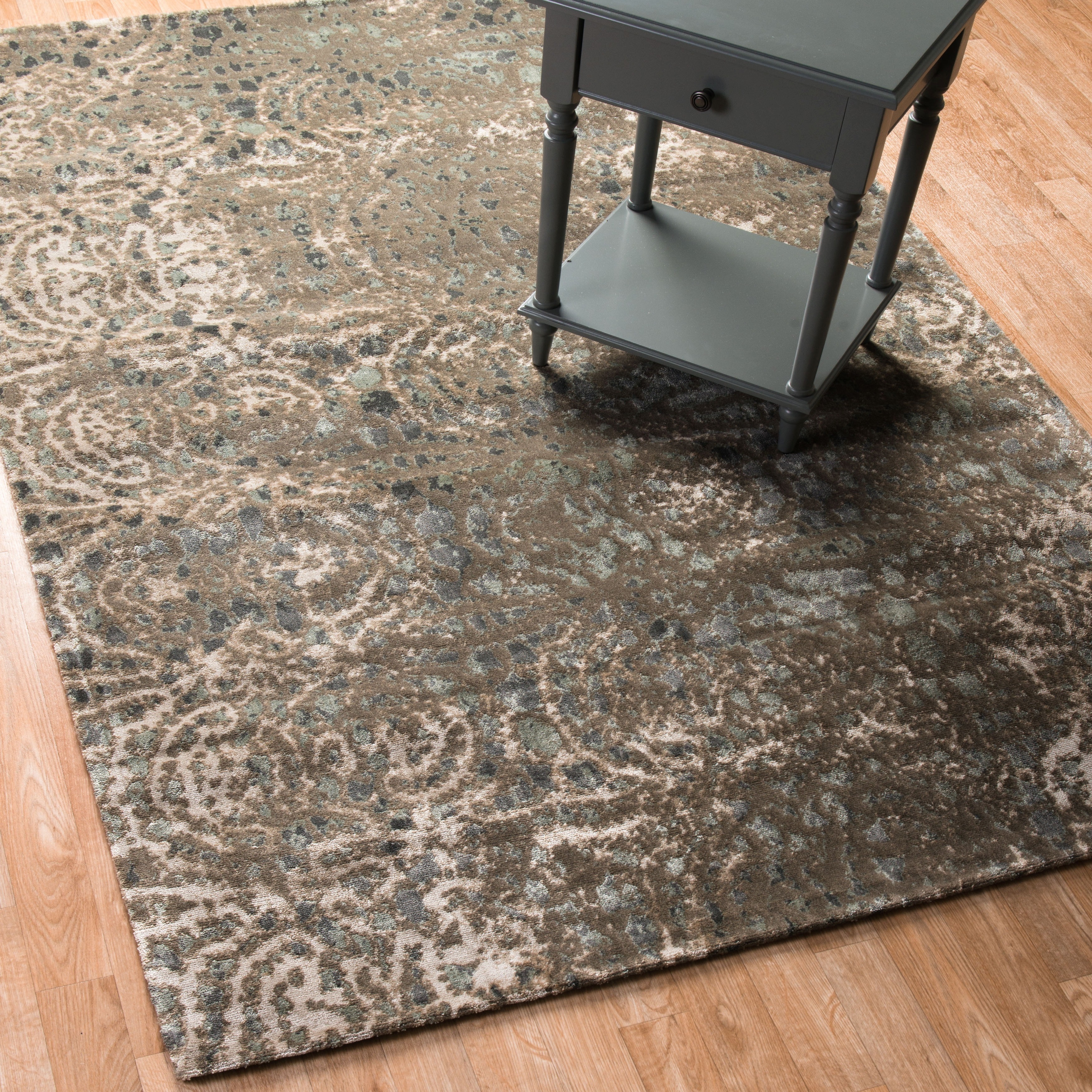 Emerson Dark Taupe/ Multi Rug (33 X 53)