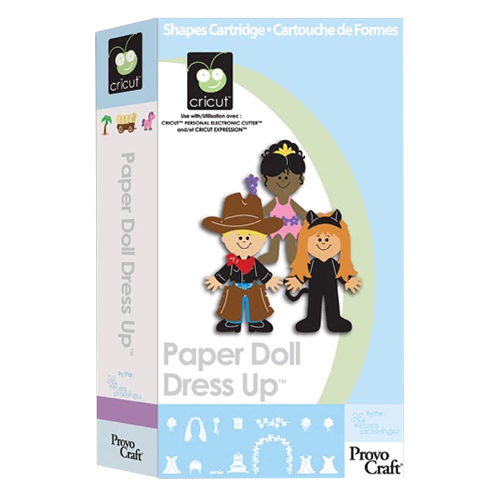 Cricut Paper Doll Dress Up Cartridge