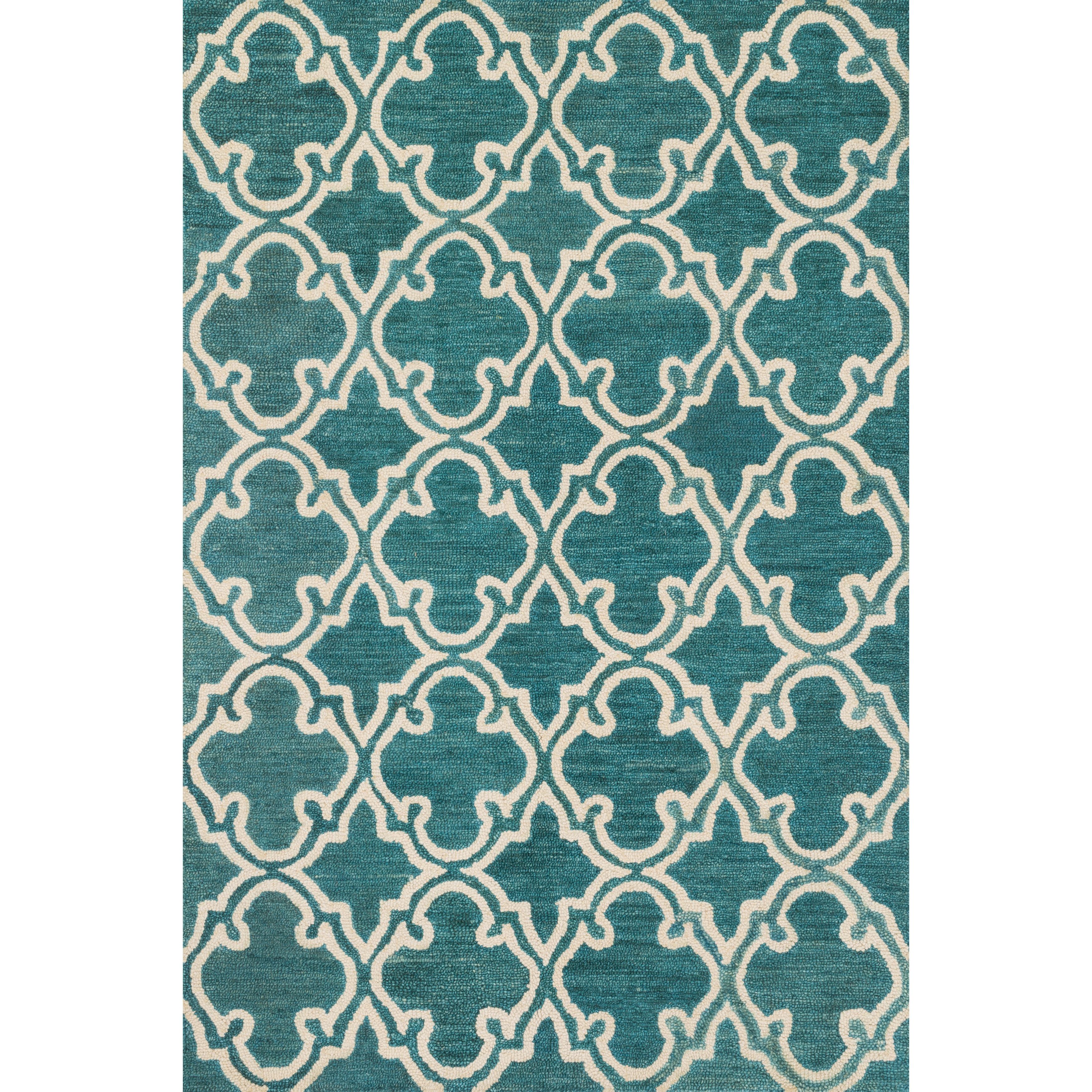 Hand hooked Tessa Storm/ Ivory Rug (710 X 110)