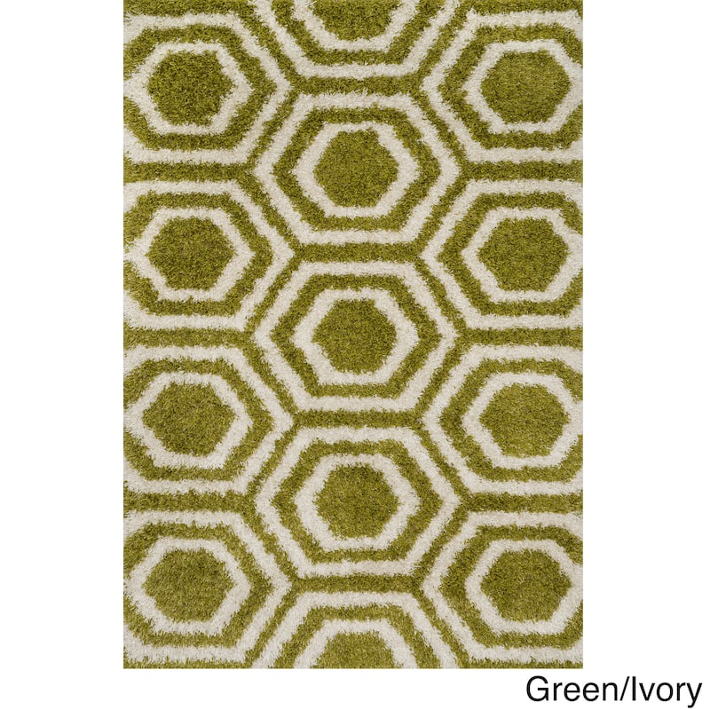 Alexander Home Stella Geo Shag Rug