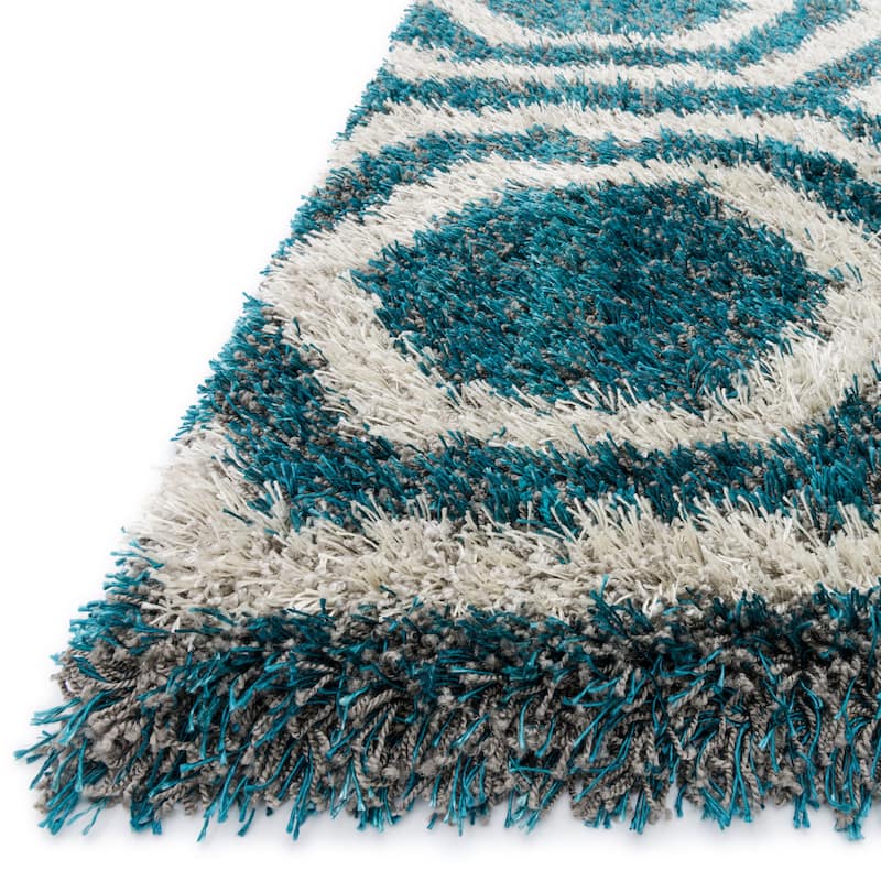 Alexander Home Stella Geo Shag Rug