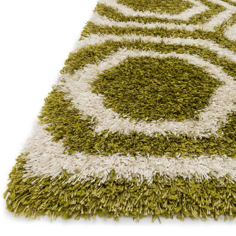 Alexander Home Stella Geo Shag Rug