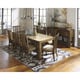preview thumbnail 2 of 1, Signature Designs by Ashley Rectangle Dining Room Butterfly Extended Table