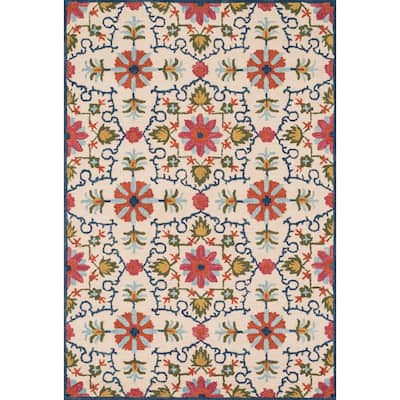 Alexander Home Hand-hooked Tessa Garden Rug