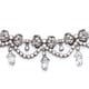 preview thumbnail 4 of 6, Pre-owned 18k White Gold 20ct TDW Fine Edwardian Diamond Necklace (I-J, SI1-SI2)