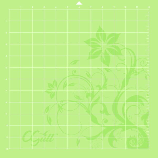 C-gull Cricut Style Cutting Mat Mat 12x12 12-inch By 12-inch