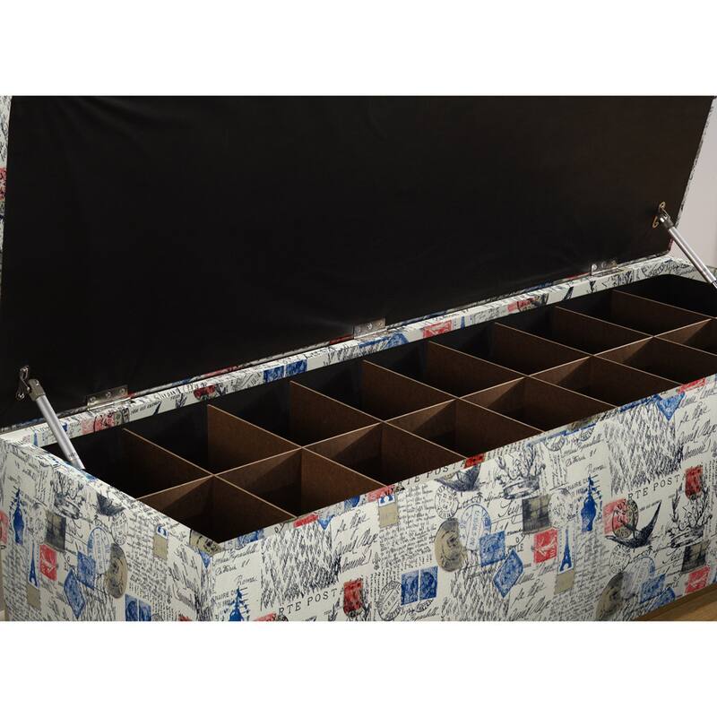 The Sole Secret Arctic Price Natural Shoe Storage Bench