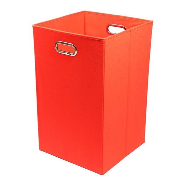 Bold Solid Red Folding Laundry Basket Free Shipping On Orders Bold Solid Red Folding Laundry Basket