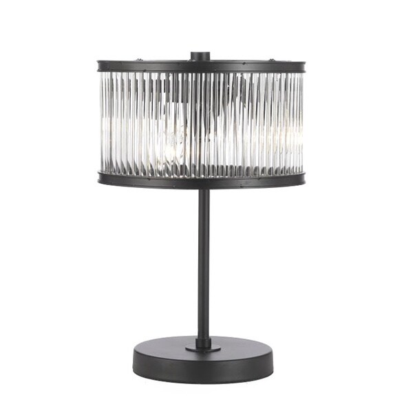black rod iron table lamps