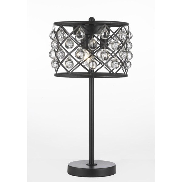 Shop Gallery Crystal Spheres and Iron 3light Table Lamp Free