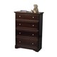 preview thumbnail 1 of 0, Child Craft Updated Classic 4-drawer Chest in Select Cherry