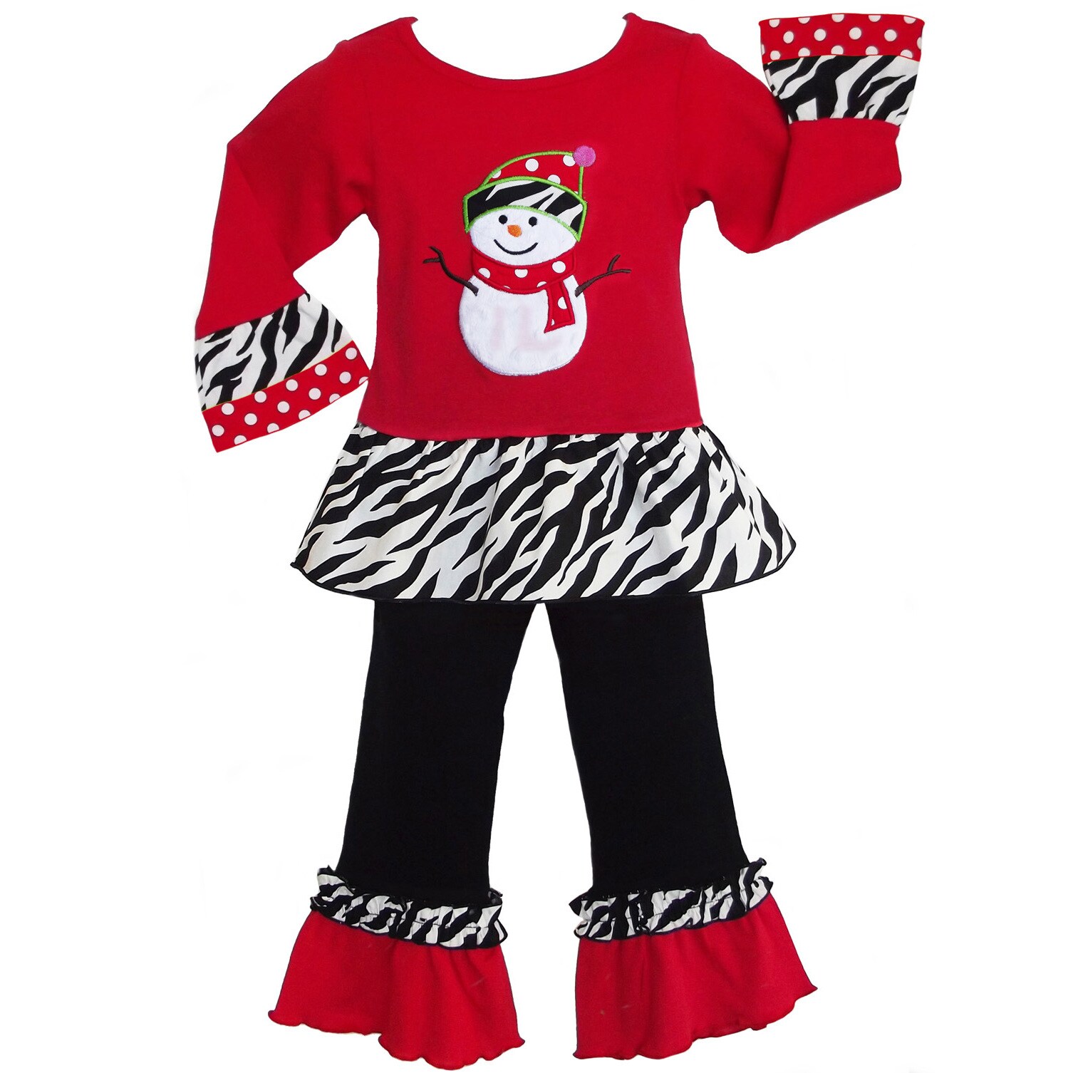 girls boutique christmas outfits