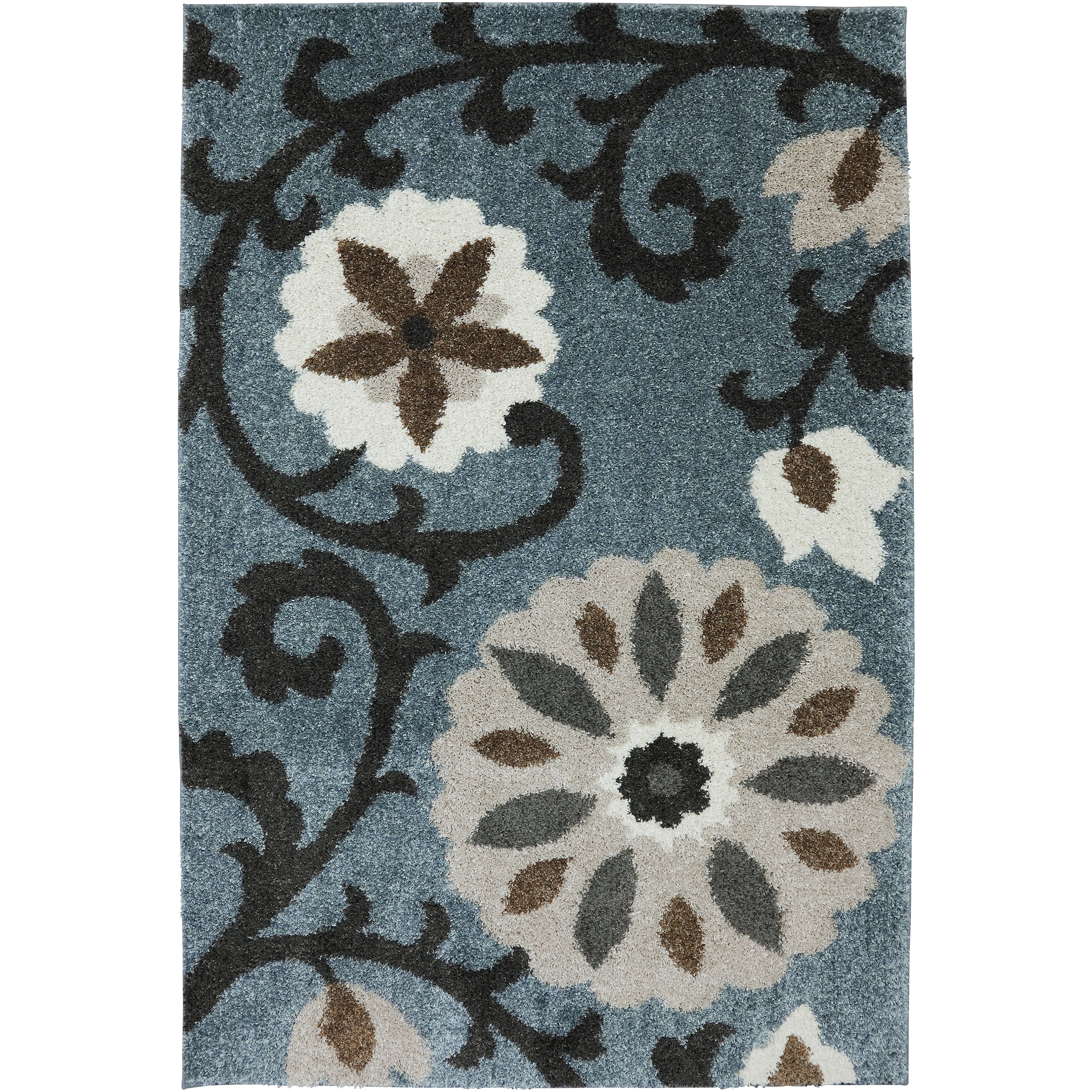 American Rug Craftsmen Augusta Hazelhurst Abyss Blue (10 X 14)